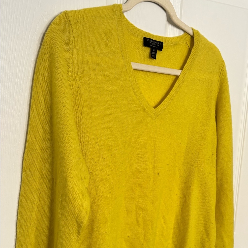 Cashmere Charter Club V-Neck Sweater OBO